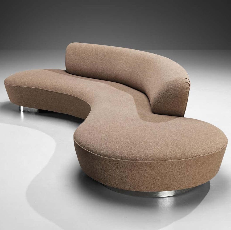 Vladimir Kagan 'serpentine' sofa