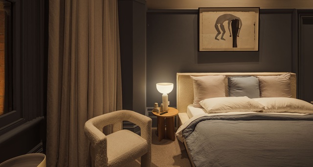 A master class in hotel, bar and restaurant lighting in the design Inn