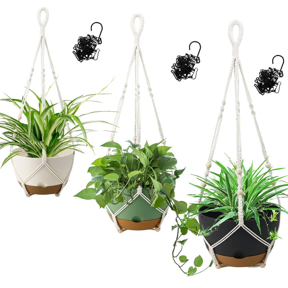 3-pack hanging planters set 3-pack hanging planters set