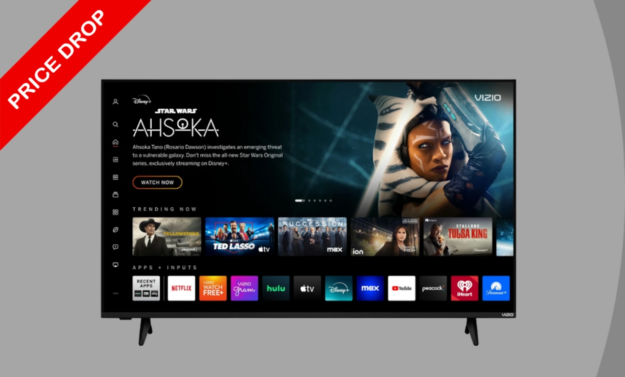 Walmart's latest rollback: Vizio 50 ″ Smart TV reduced to 214 US dollars