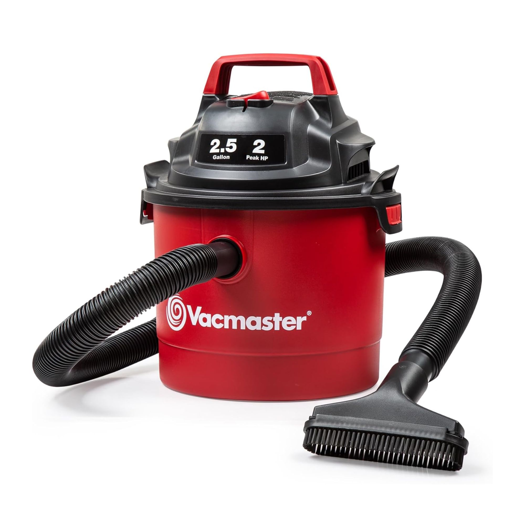 VacMaster 2.5-gallon* 2 peak HP wall-mounted installation finding/dry vacuum