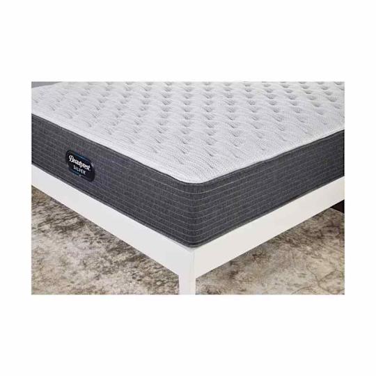 Beautiful silver extra solid hybrid mattress, queen