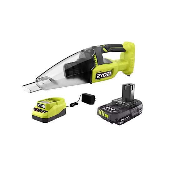 Ryobi One+ Cordless multi-surface handheld vacuum kit
