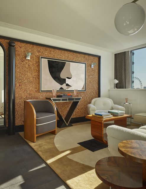 Art Deco Cabin Suite in Sea Containers London. Design by Caitriona O'Sullivan