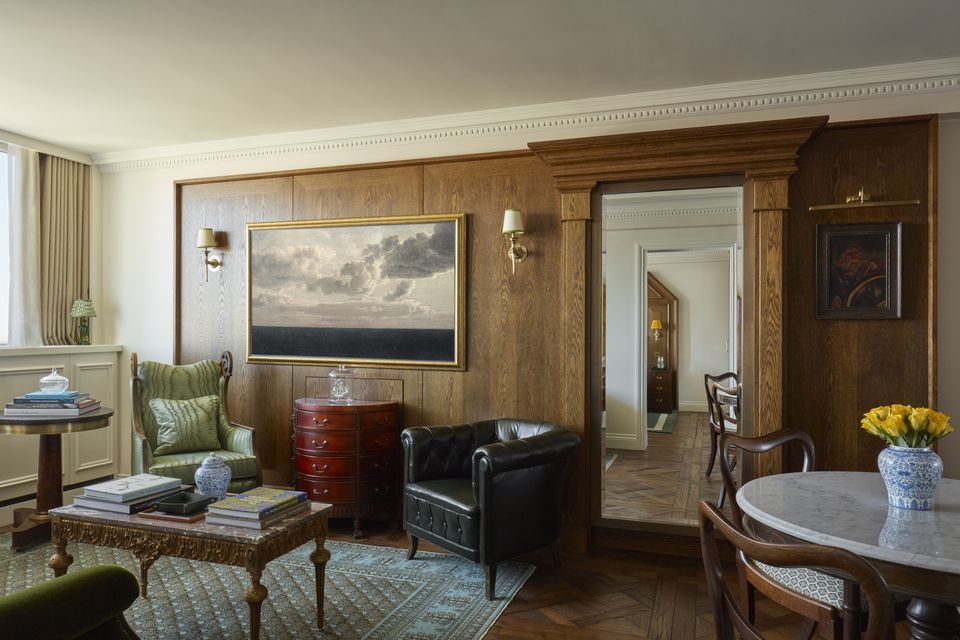 Edwardian Cabin Suite in Sea Containers London. Design by Caitriona O'Sullivan