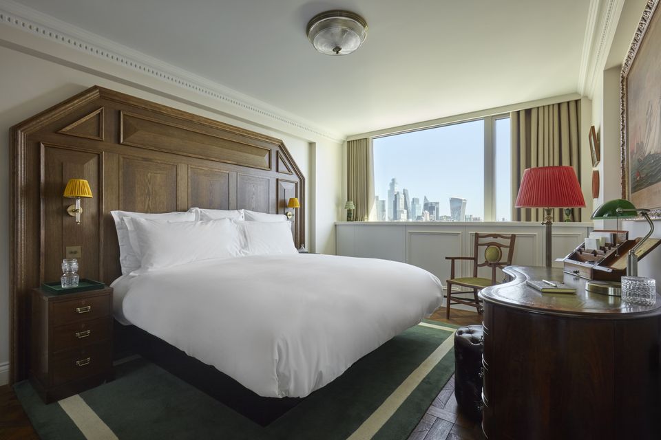 Edwardian Cabin Suite in Sea Containers London. Design by Caitriona O'Sullivan