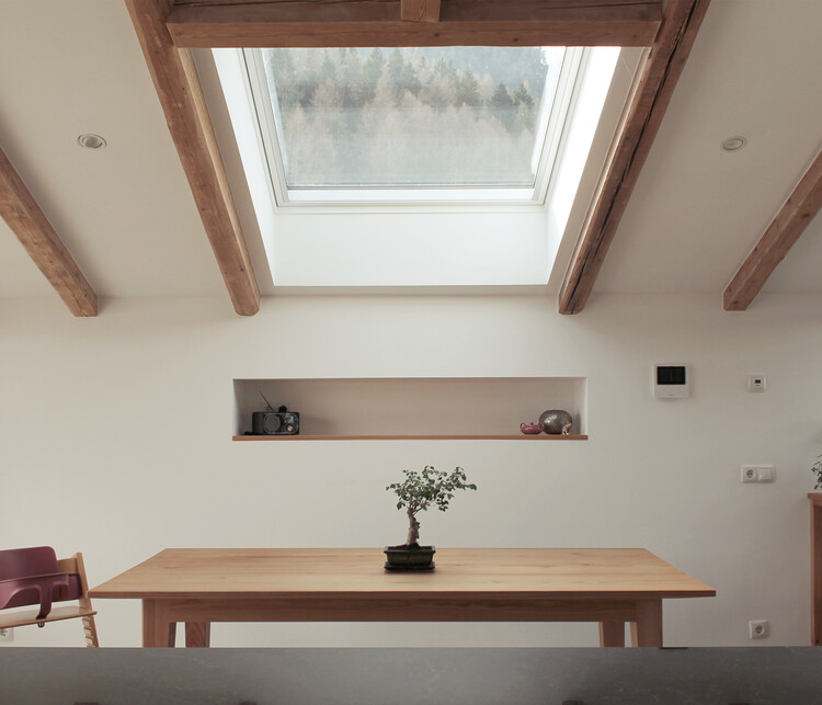 House for Lisa and Bert / Alpina architects - Interior photography, wood, beam