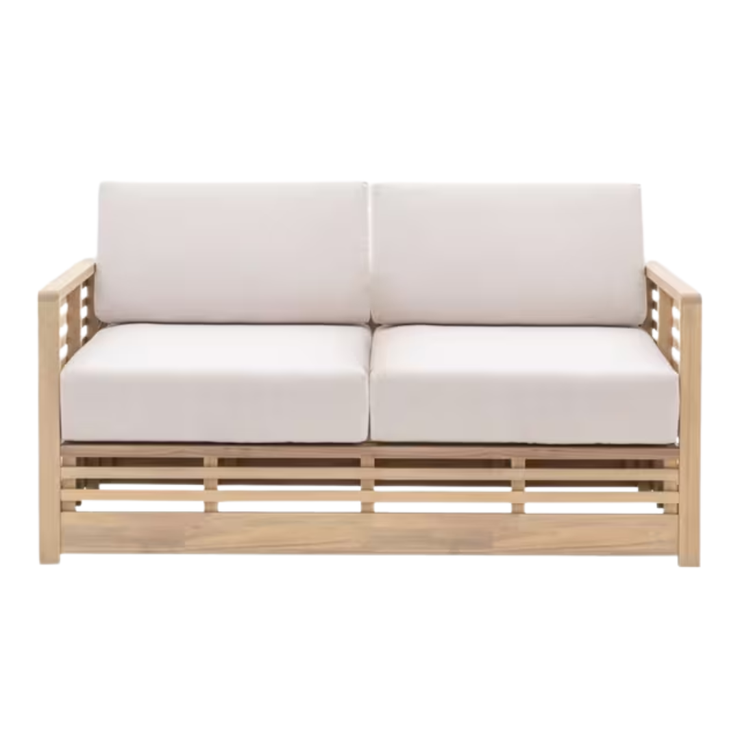 Wooden garden sof