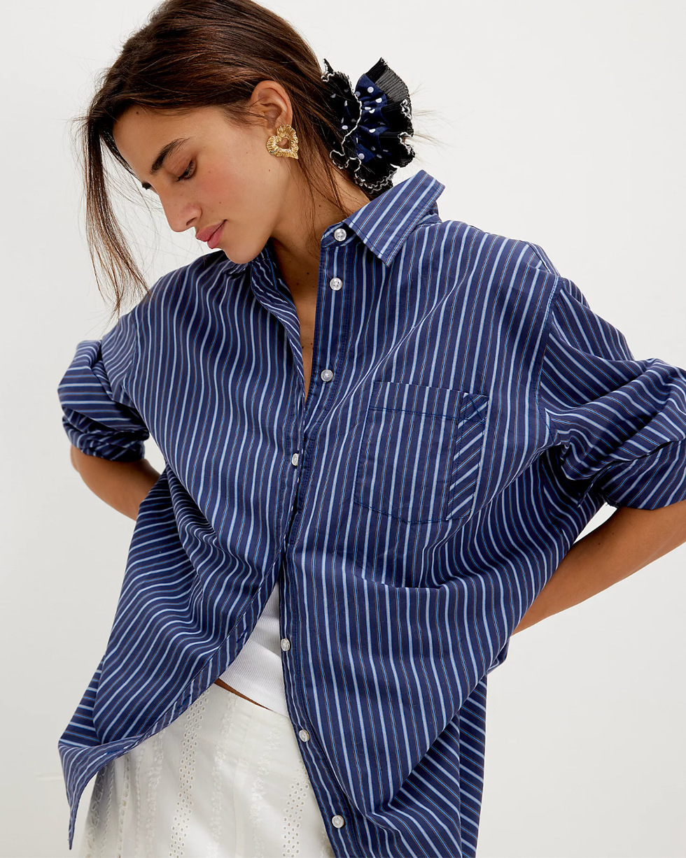 Sabine striped articulated shirt