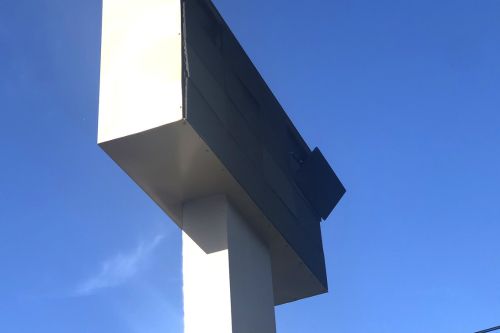 Library to get new signage after storms