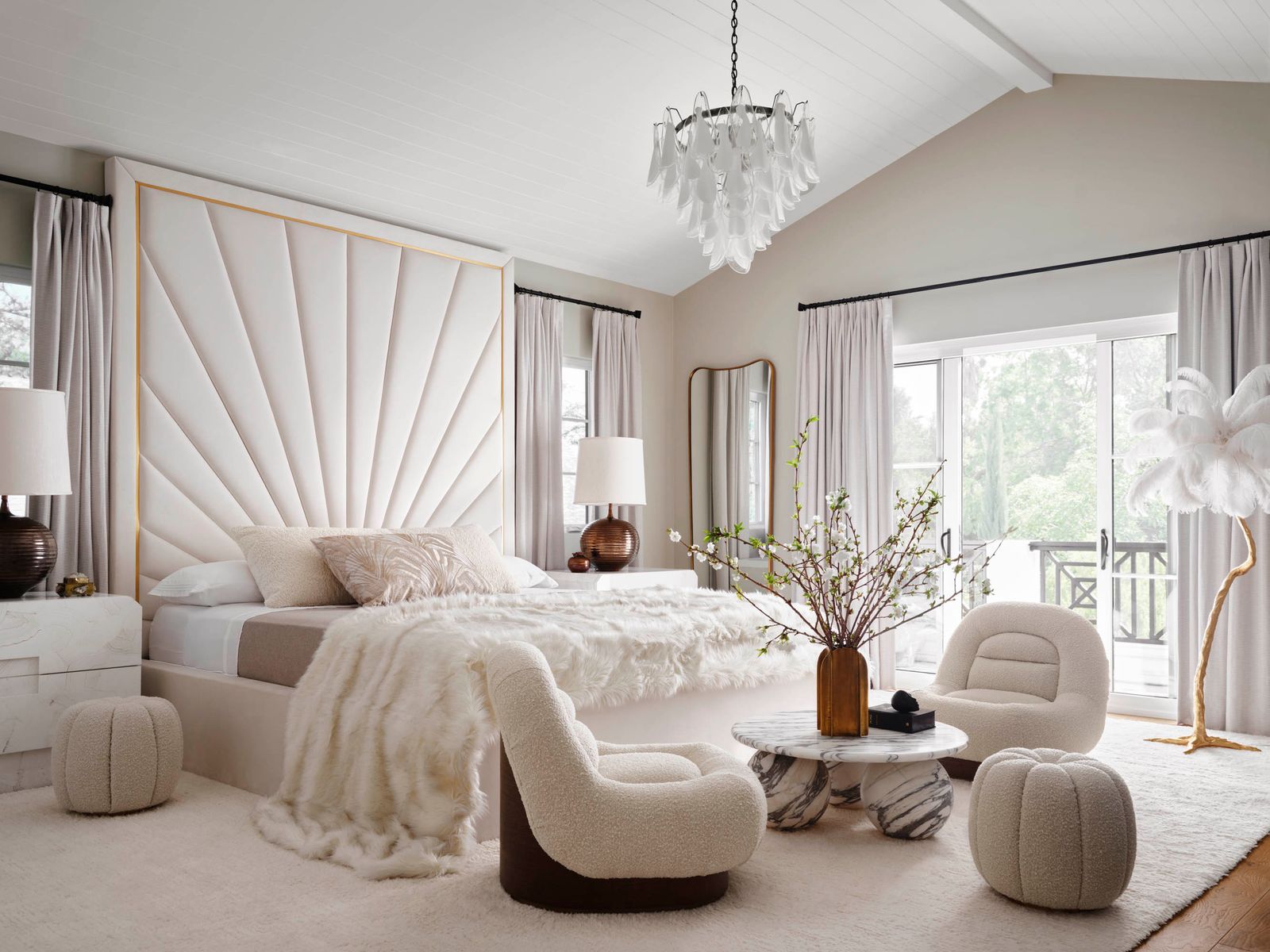 Image can contain residential culture -lamp furniture furniture -kronleuchter -Couch carpet and pillow