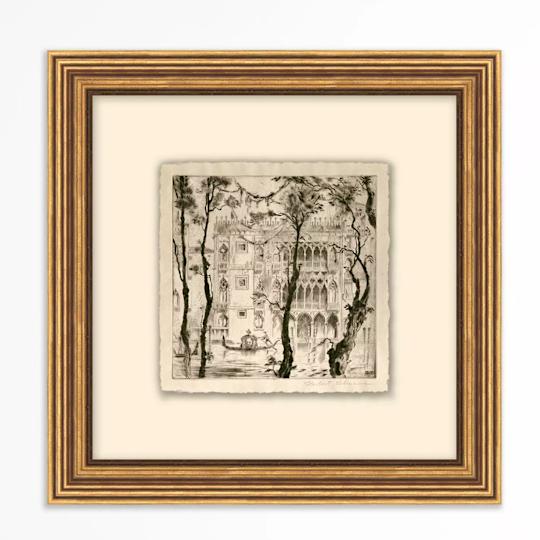 Venice sketch wall art