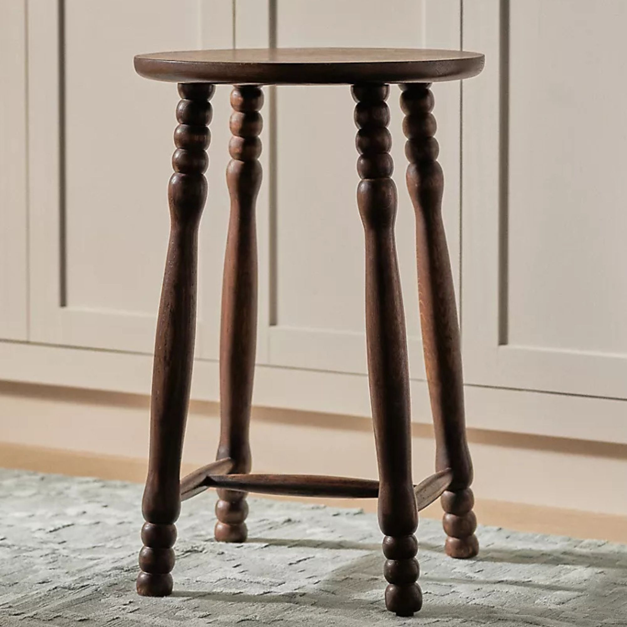 Pierre turned wooden switch stools