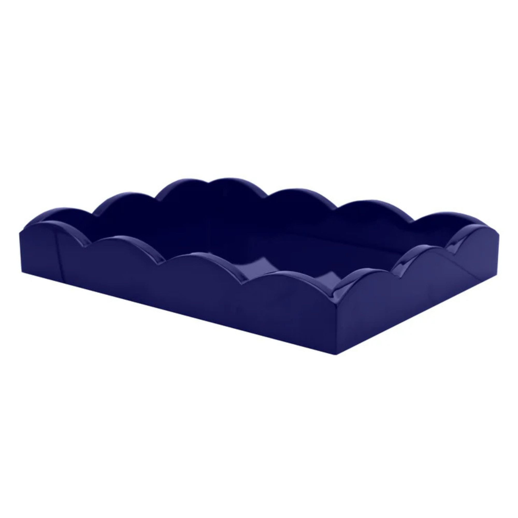 Blue, broken tray
