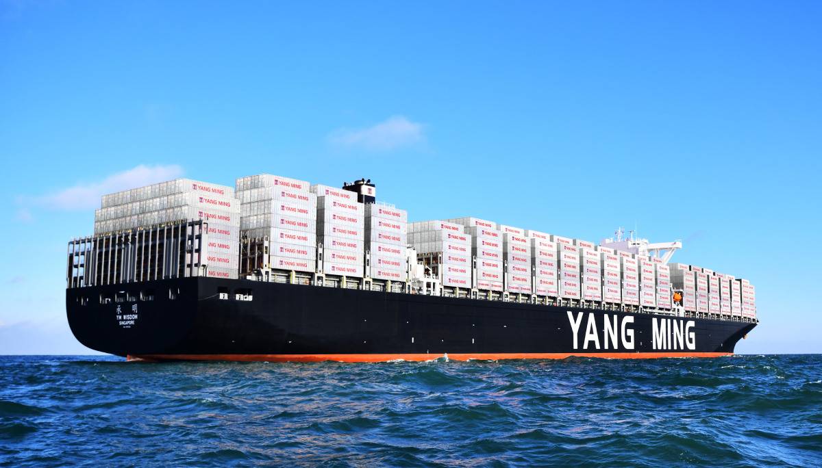 Yang Ming orders three 8,000 Teu methanol dual fuel container for fleet optimization