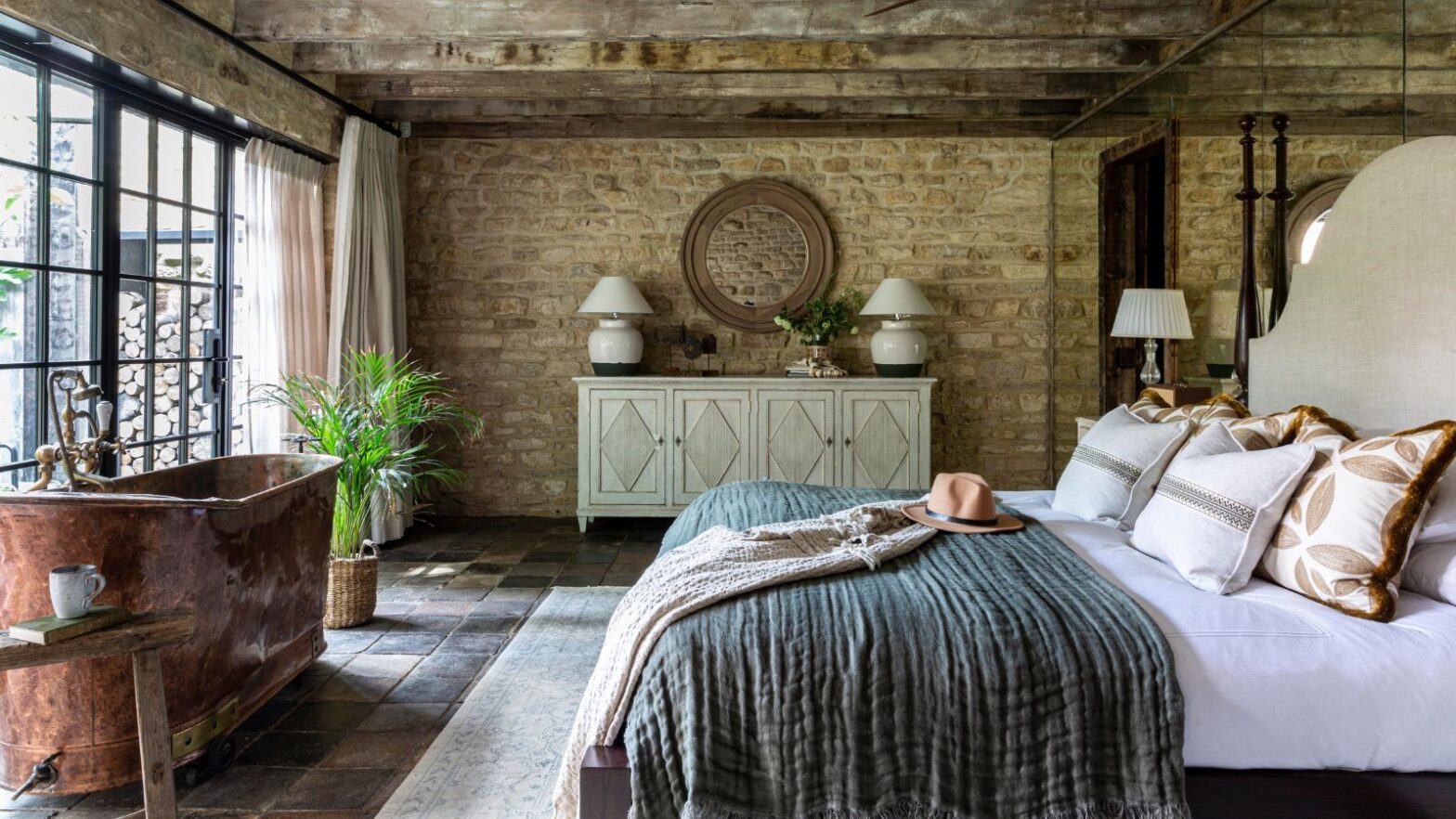 Should you put a bathtub in your bedroom? Designers weigh a