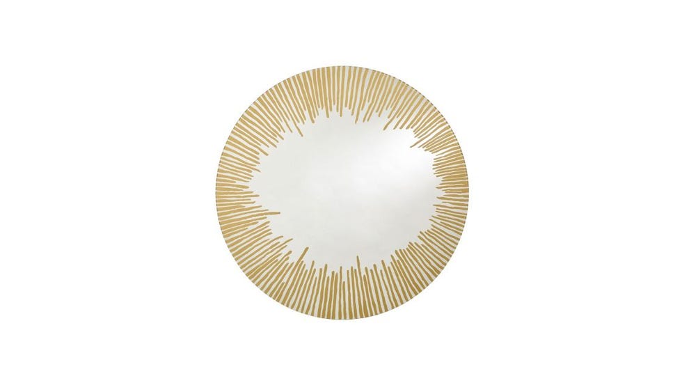 Equinoxe Round Mirror by Elizabeth Leriche