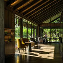 Sugarloaf at Flockhill / hierarchical group - interior photography, wood, garden, chair