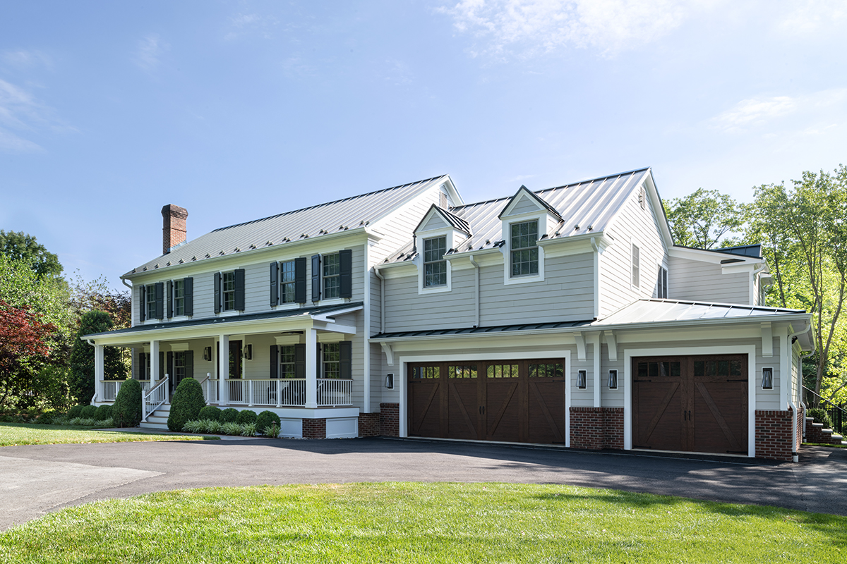Like an urgently needed renovation, the footprint of this McLean farmhouse increased