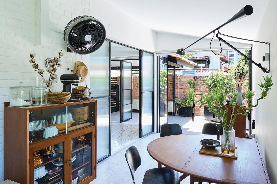 The chic at home: Rare pre-HDB terrace house is Ceramist's creative sanctuary