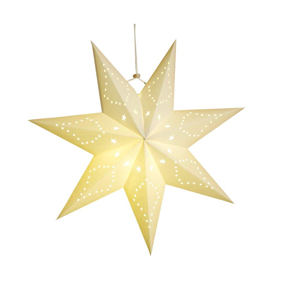 Paper star lantern lamp shadow Paper star lantern lamp shadow