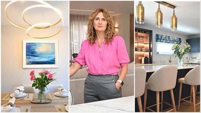 The dining area has a limited pressure from Cora Murphy in Cork, that of Cork Artist Cora Murphy.