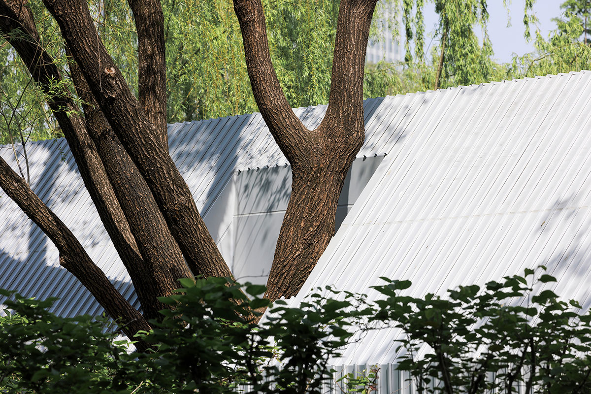 Wutopia Lab creates a light shimmer in a charming green with the Seehaus in Shanghai 