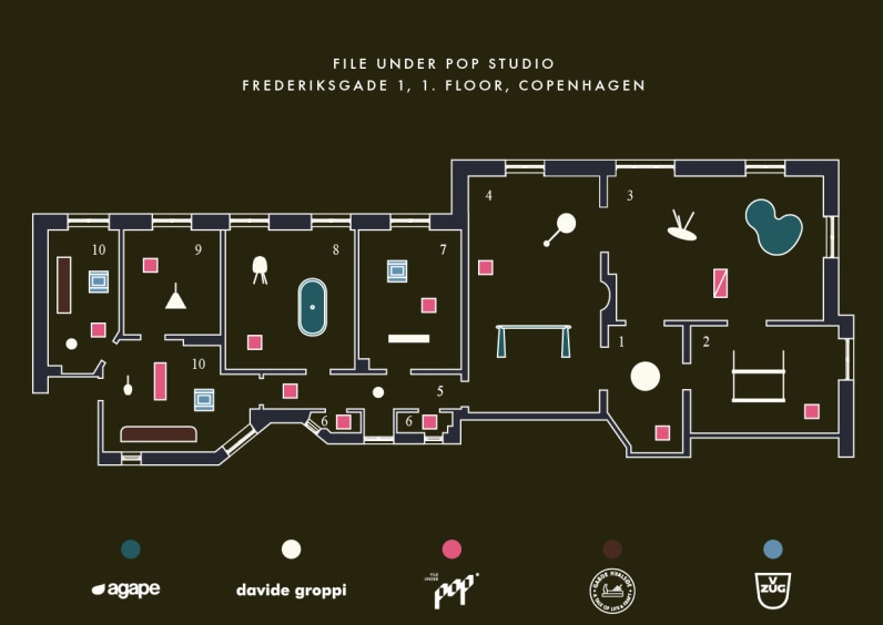 Exponations of the sensory furniture design: time signature