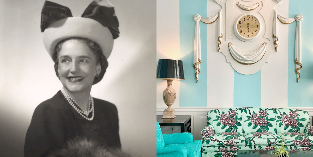 How to remove the legendary decorator Dorothy Draper's legendary style