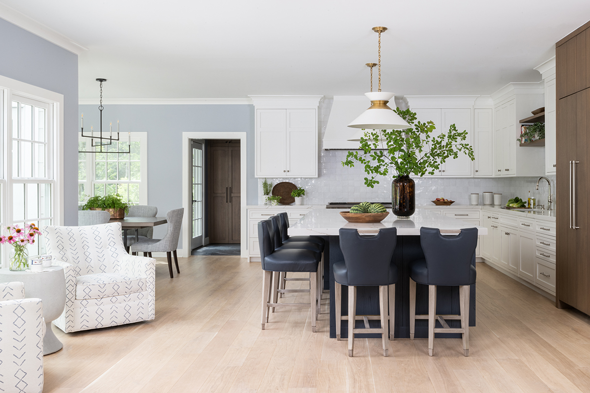 Like an urgently needed renovation, the footprint of this McLean farmhouse increased
