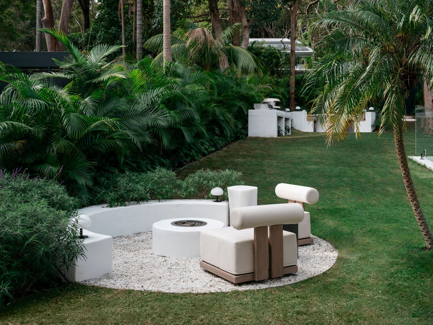 Image can back yard in the open garden plant garden vegetation couch furniture lawn and table contained