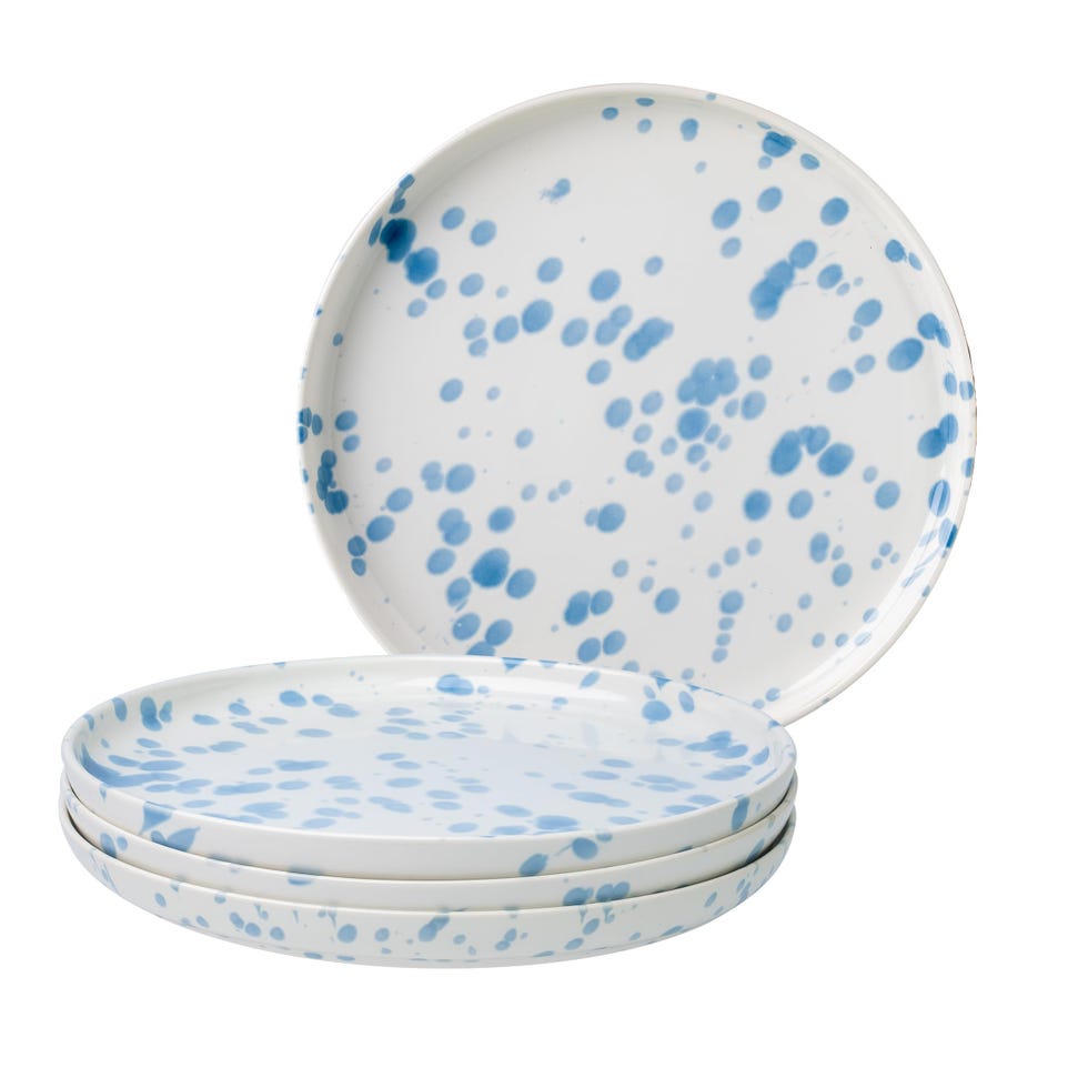 Junko flat plate set of 4 Junko flat plate set of 4