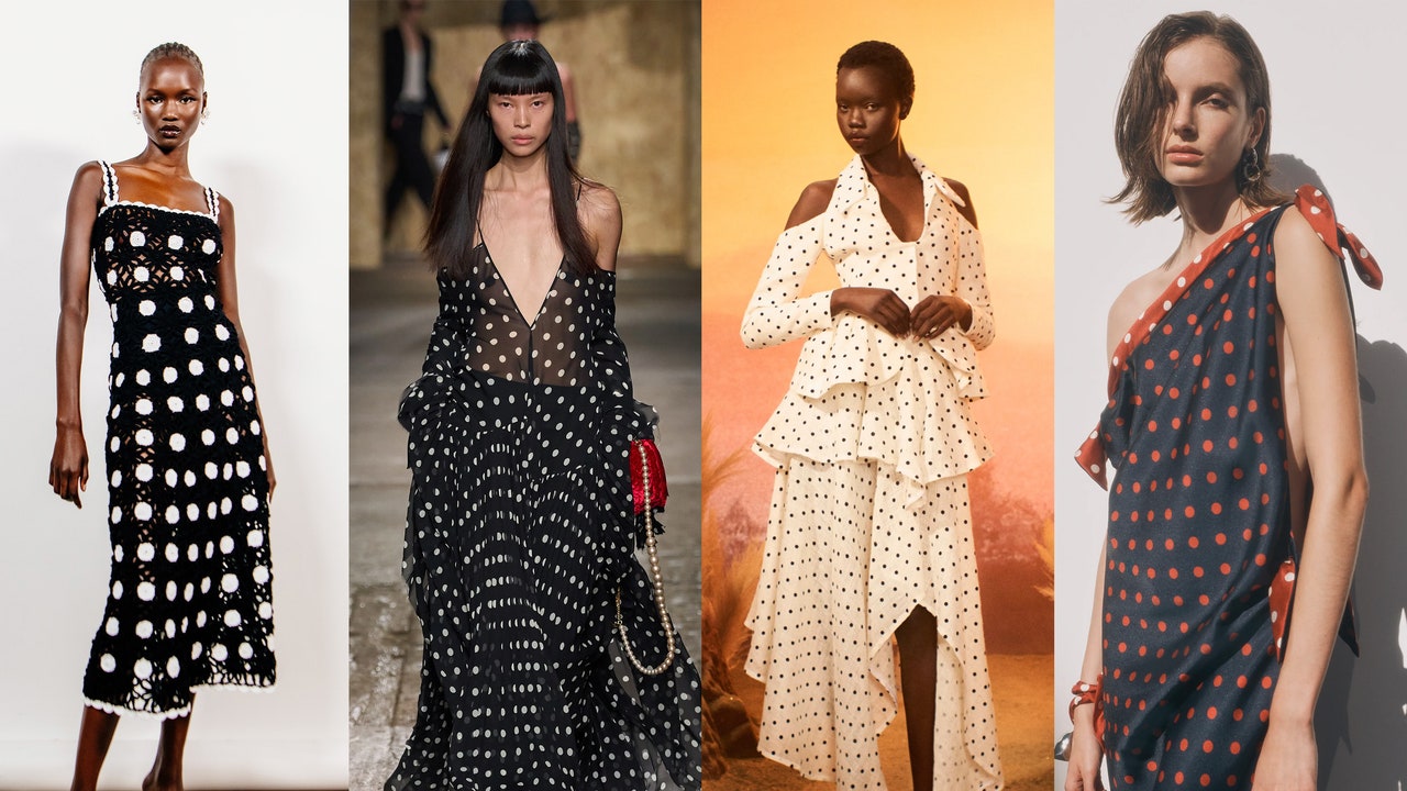 The polka dot dress takes over the summer of 2025 - 20+ styles for shopping