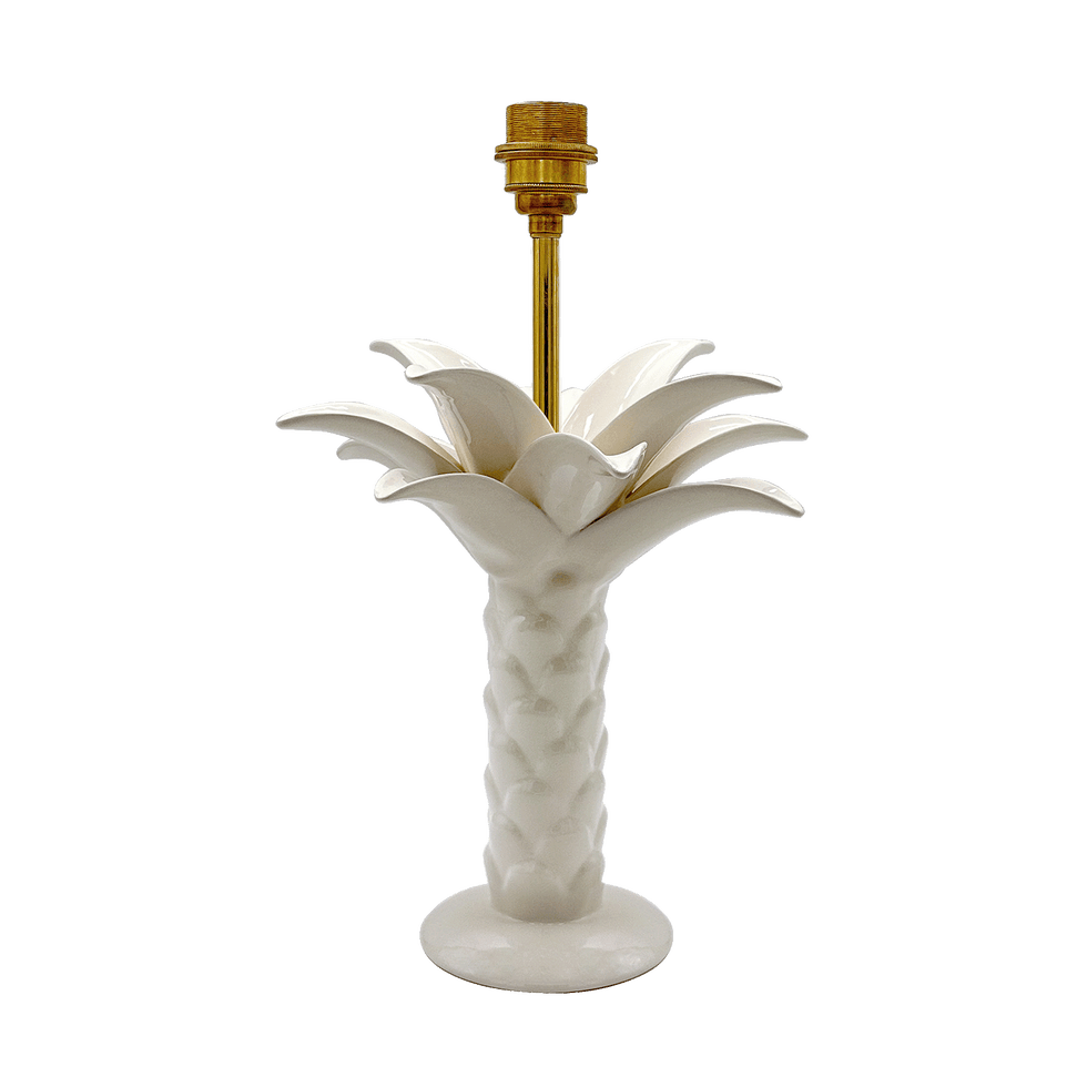 Creme -oase lamp