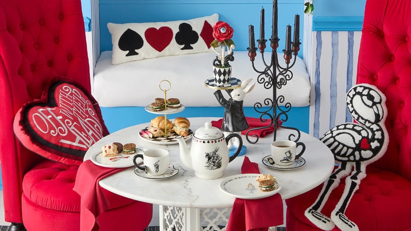 Wonderful Halloween decoration areas: Michaels Alice's Adventures Collection