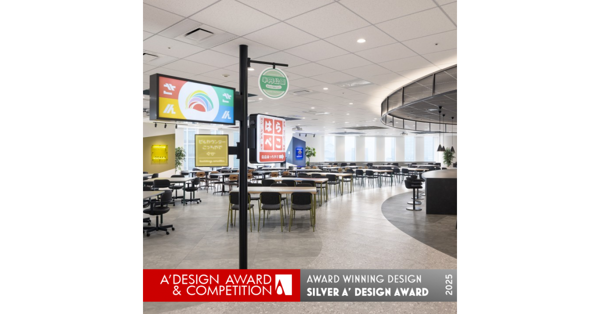 Recruit Umeda from Good Place wins silver at an interior design price