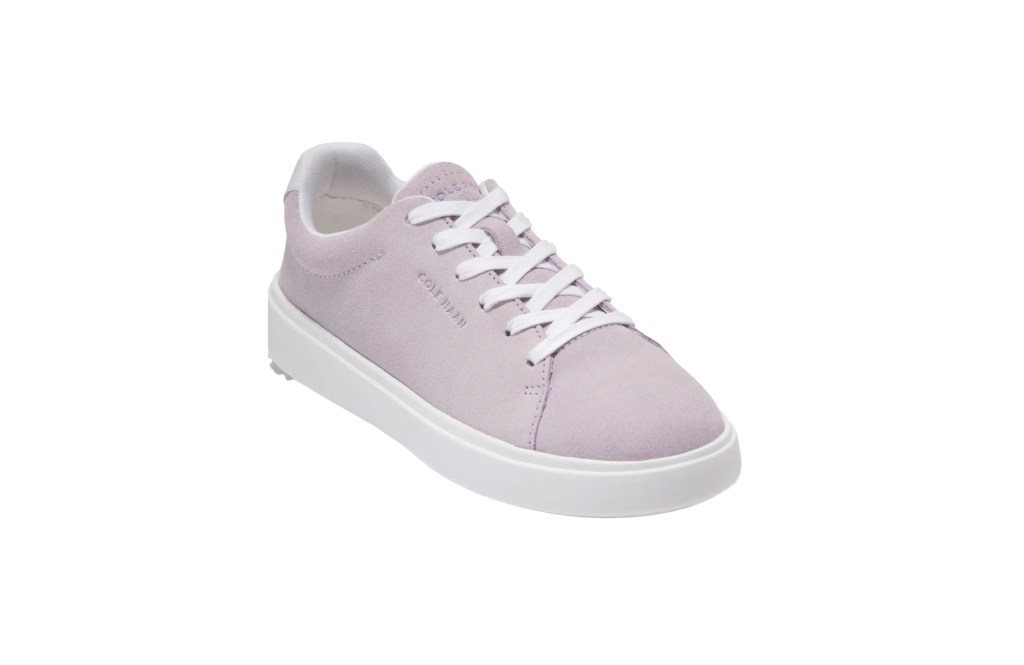 Lila Cole Haan sneaker.