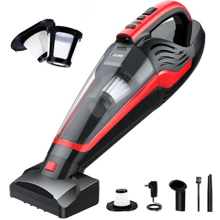 Vaclife Cordless Handheld vacuum, car vacuum cleaner with a motorized brush, powerful stair vacuum