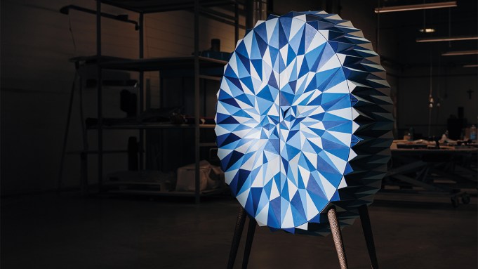 Every step required to create the kaleidoscope cabinet from Louis Vuitton