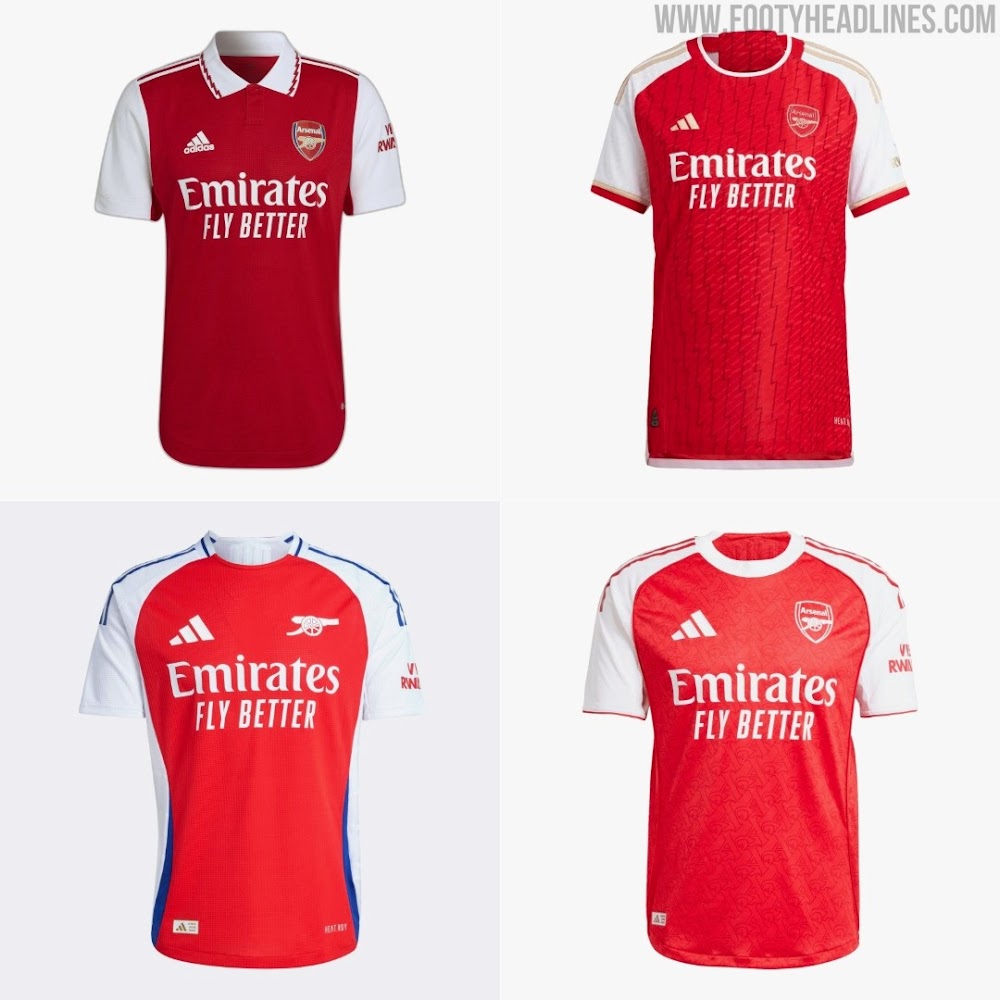 Exclusive: Arsenal 26-27 Home Kit with two red tones
