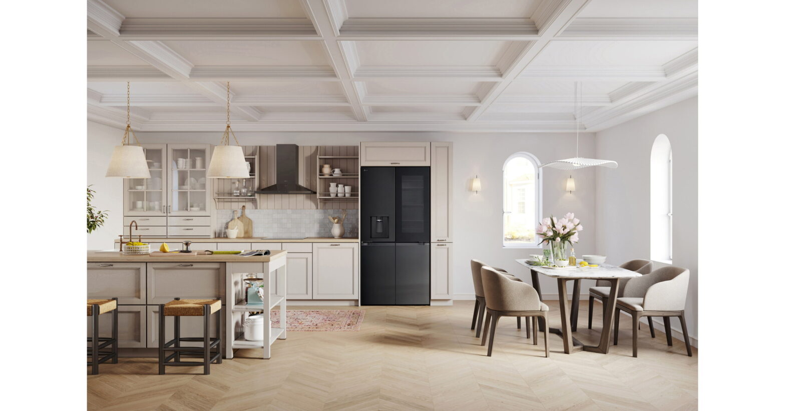 LG presents a new spatial and energy-efficient fridge series at IFA 2025