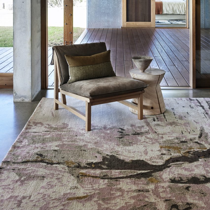 Hare + Klein's hand -plugged carpets for designer carpets