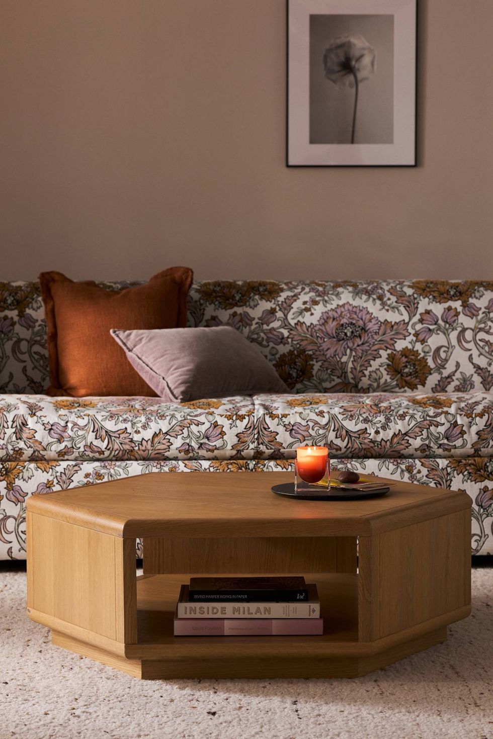 Carla Oak coffee table