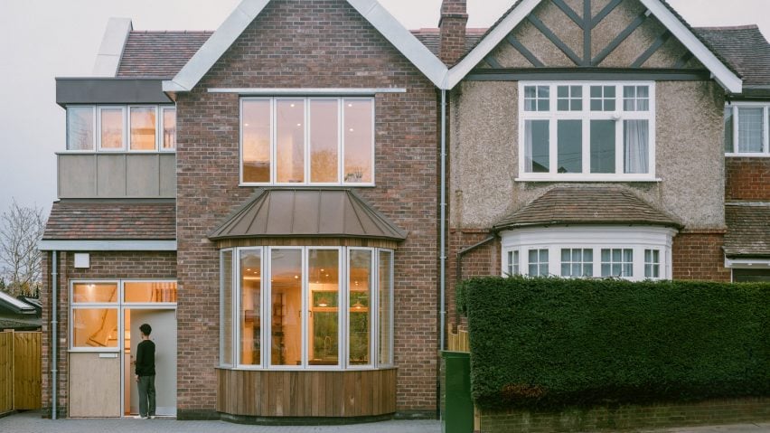 Erker window by Woodbury Residence from Architecture