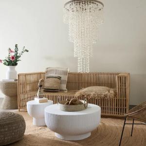 Styling tips for the middle of the concrete and side tables