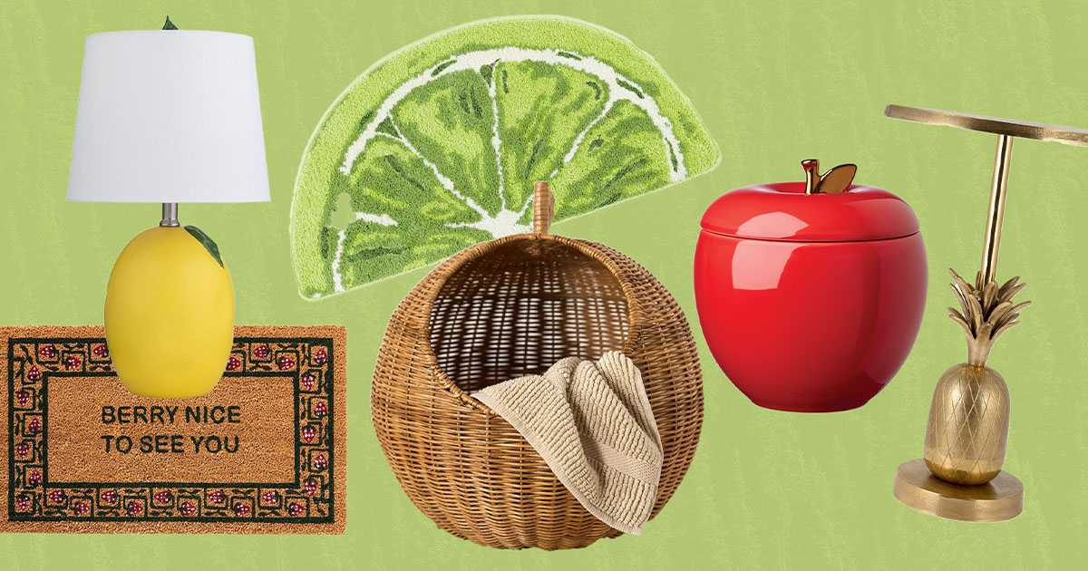 Fruit and vegetable decor is the luxurious new house trend this year