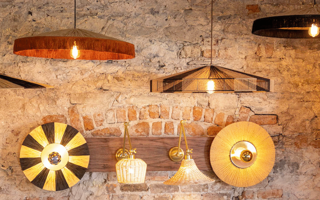Glass, brass or abaca - a bright choice for a greener future • Hotel designs