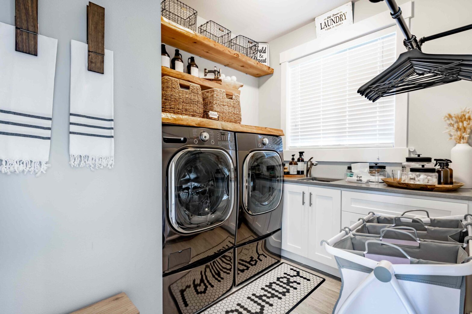 Laundry rooms feel cramped? A designer says this could be the reason