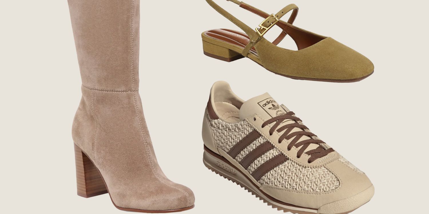 The new autumn shoes of Nordstrom include suede gymnastics and clogs