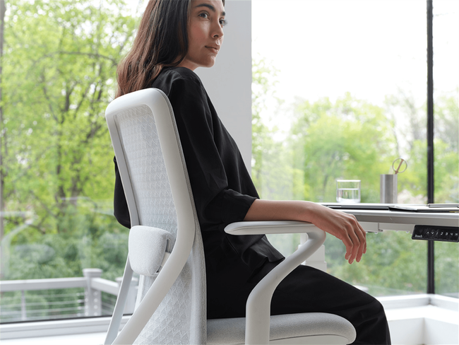 The ergonomic Zeke chair is the ideal choice for everyone who is looking for a comfortable and supportive seating solution.